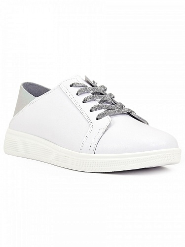 Кеды Longreat 13c006-05-k201y - Спортивная обувь - Longreat -  Закрытые -  белый\серебряный - 1 999 руб.