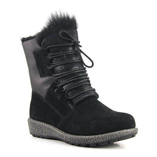 Высокие ботинки Ferlenz comfort 21b054-001-m172c - Ботинки - Ferlenz comfort -  Зимние -  Черный - 1 990 руб.