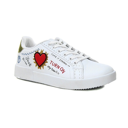 Кеды KENKA vnh_11390_white - Спортивная обувь - KENKA -  Всесезонные -  Белый - 1 748 руб.