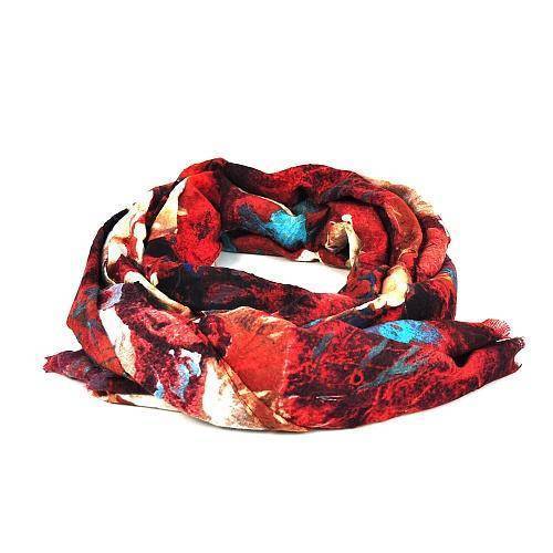 Платок  шарф #pc2092 цвет.крас - Платки -  -   -   - 590 руб.