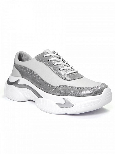 Кроссовки Longreat 13c003-17-k201y - Спортивная обувь - Longreat -  Всесезонные -  белый\серебряный - 1 999 руб.
