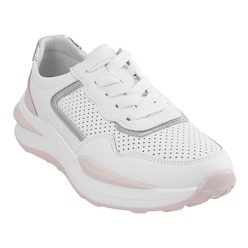 Кроссовки Longreat 13c35-001-k221y - Спортивная обувь - Longreat -  Закрытые -  белый/розовый - 1 790 руб.