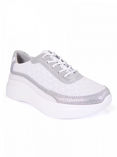 Кроссовки Longreat 13c002-13-k201y - Спортивная обувь - Longreat -  Всесезонные -  белый\серебряный - 3 999 руб.