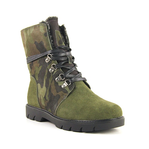 Высокие ботинки Longreat 21b014-50-v182c - Ботинки - Longreat -  Зимние -  т.зелёный - 1 999 руб.
