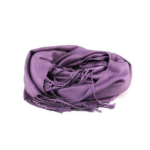 Платок  шарф #Р1410-фиол - Платки -  -   -   - 590 руб.