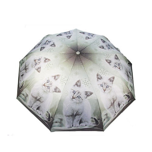 Зонт ЗМ 1278 зм зонт жен. п/а кошки - Зонты - ЗМ -  Всесезонные -  Цветной - 990 руб.