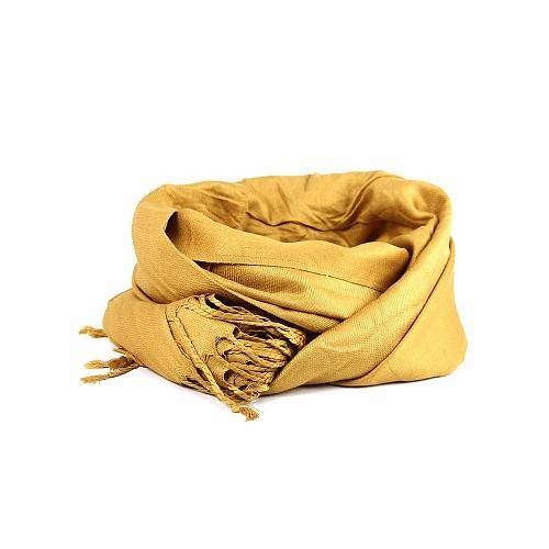 Платок  шарф #Р1410-жел - Платки -  -   -   - 590 руб.