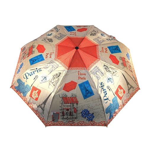 Зонт Flioraj 12-008 зонт zemsa ж 3 сл с/а сатин марки - Зонты - Flioraj -  Всесезонные -  Цветной - 1 390 руб.