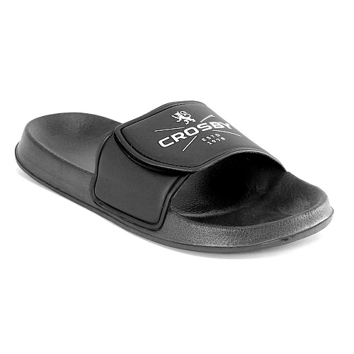 Пантолеты CROSBY 407562/01-01 - Пляжная обувь - CROSBY -  Открытые -  Черный - 999 руб.