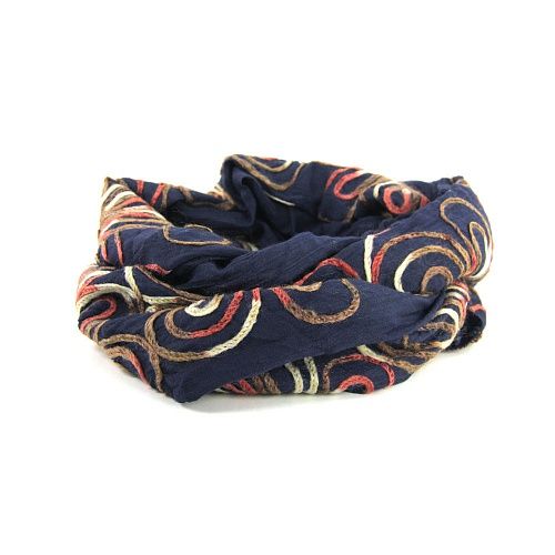 Платок Victoria шарф 1755 войл син - Платки - Victoria -  Всесезонные -  Синий - 590 руб.