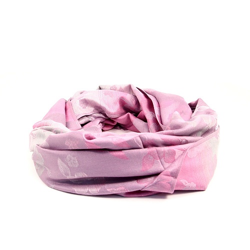 Платок Victoria шарф цветы сер/роз - Платки - Victoria -  Всесезонные -  Серый - 650 руб.