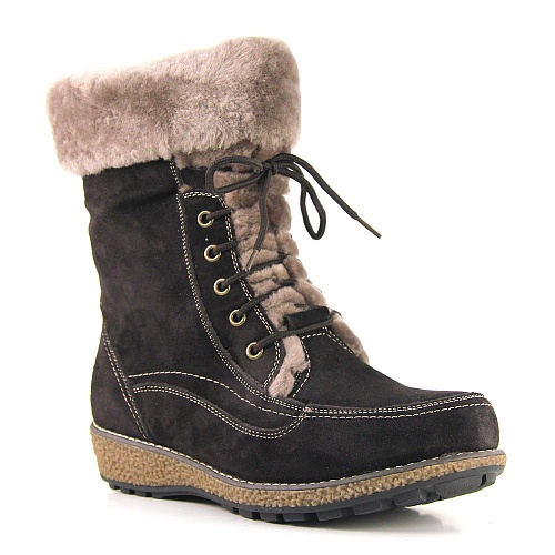 Высокие ботинки Ferlenz comfort 21b037-001-m172c - Ботинки - Ferlenz comfort -  Зимние -  Темно-коричневый - 2 090 руб.