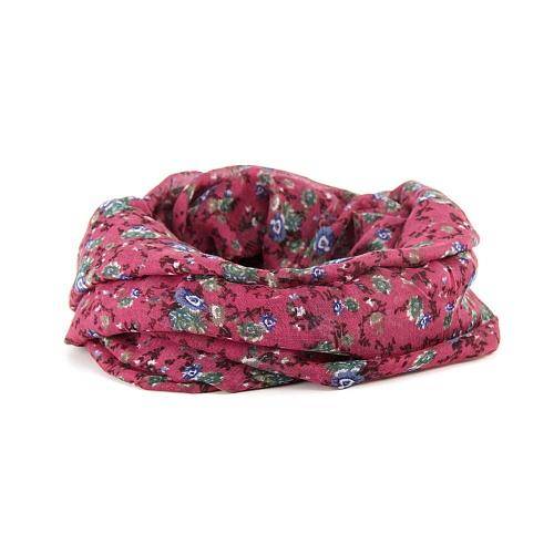 Платок  шарф хлопок цветы бордо - Платки -  -   -   - 490 руб.