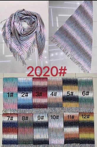 Платок Victoria косынка 2020 сер/беж - Платки - Victoria -  Всесезонные -  Серый - 599 руб.
