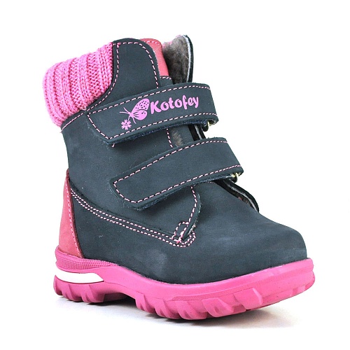 Высокие ботинки Kotofey 152185-53 - Ботинки - Kotofey -  Зимние -  Синий - 2 190 руб.